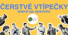 Čerstvé vtípečky – Stand-up open mic v klubu Myslíš?